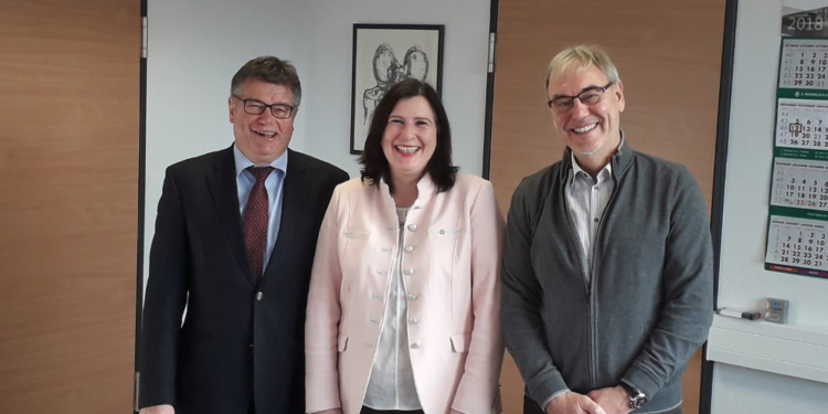 Professor Dr. Claudia Schmidtke zu Besuch im Amt Sandesneben-Nusse