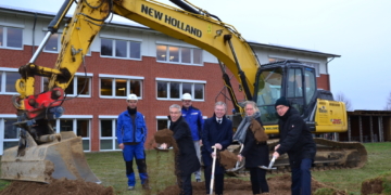 Kreissparkasse beginnt Erweiterung des Verwaltungsgebäudes in Mölln