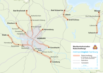 Machbarkeit von Radschnellwegen wird untersucht