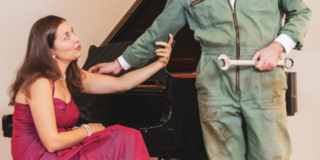 Notenschlüsseldienst beim Inseladvent