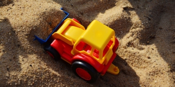 Spielsand als Streusand in Mölln