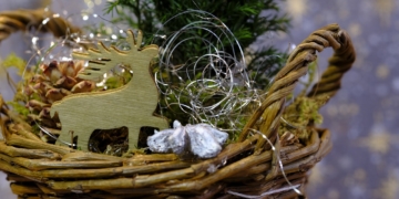 Floristische Kreativ-Ecke im Advent