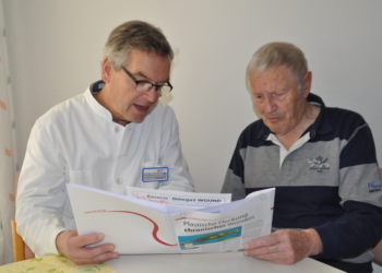 Wundbehandlung mit Fischhaut