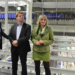 Dr. Ralf Stegner und Kathrin Wagner-Bockey besuchten das Unternehmen MEWA