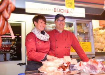 Feierabend Markt am 24. Dezember