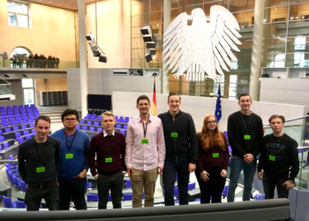 Jusos besuchen Deutschen Bundestag