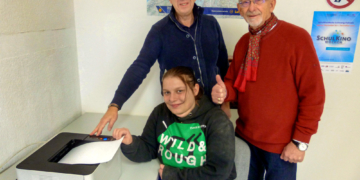 Kiwanis Club sorgt für mehr Druck in der JuBi