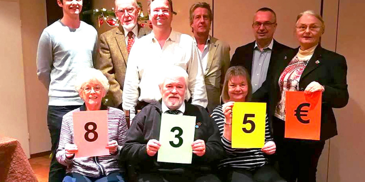 Überraschte Gesichter beim Tierschutzverein