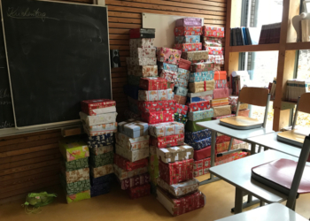 Weihnachtspakete für osteuropäische Waisenkinder