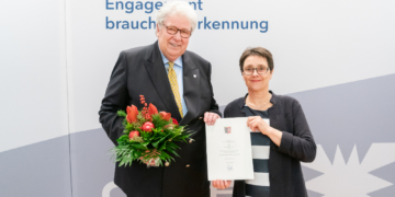 Ehrennadel des Landes Schleswig-Holstein für Hans-Joachim Jansen aus Steinhorst