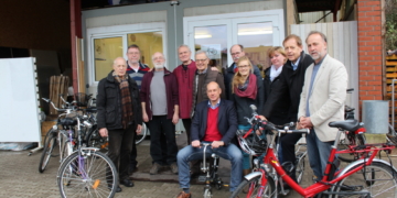 Ehrenamtliche Fahrradwerkstatt an neuem Standort