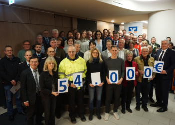 Über 54.000 Euro für die Region von der Raiffeisenbank Südstormarn Mölln