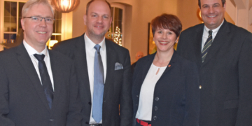 Niclas Herbst auf dem Neujahrsempfang der CDU Aumühle