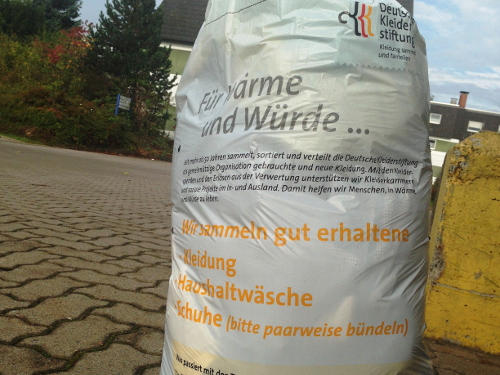 Erfolgreiche Kleidersammlung für Bedürftige