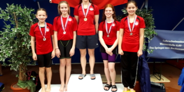 MSV-Schwimmen: Neun Medaillen zum Beginn der Langbahnsaison