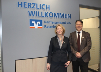 Viel in Bewegung bei der Raiffeisenbank Ratzeburg