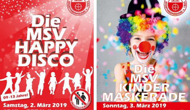 Kindermaskerade und Happy Disco in Mölln