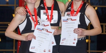 Gold-, Silber- und Bronzemedaillen bei den Leichtathletikhallenmeisterschaften