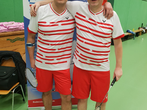 MSV Badminton: Zwei Landesmeistertitel für Marco Pfalzgraf und Bernd Kirey-Koch