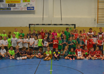 Mini-Spielfest der Handballkinder