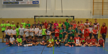 Mini-Spielfest der Handballkinder