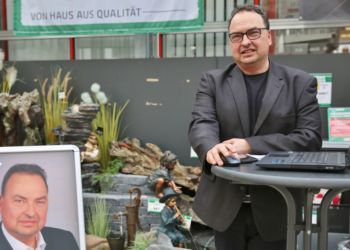 Bürgermeisterwahl Ratzeburg: Wahlkampf auch im Baumarkt