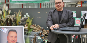 Bürgermeisterwahl Ratzeburg: Wahlkampf auch im Baumarkt