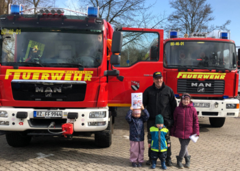 Schnupper-Dienst der Kinderfeuerwehr Berkenthin erfolgreich – über 20 interessierte Kinder mit Eltern dabei