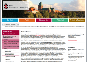 Schülerfahrkarten jetzt online beantragen