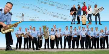 Feierliche Vereidigung junger Bundespolizisten und großes Frühjahrskonzert in der Ratzeburger Riemannhalle