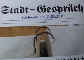 Flugblatt lässt Bombe platzen