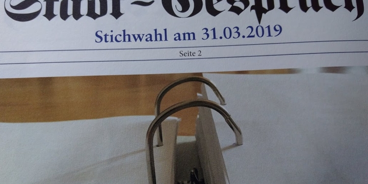 Flugblatt lässt Bombe platzen