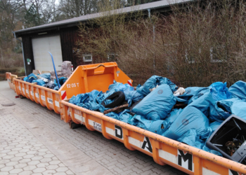 Viel Müll in Mölln