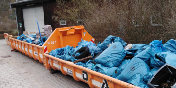 Viel Müll in Mölln