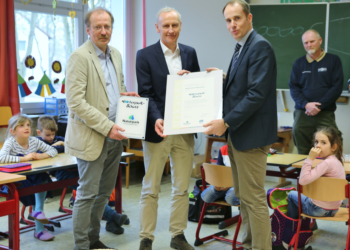 Auszeichnung der Ratzeburger Grundschule als Naturpark-Schule
