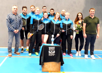 Badminton: SG Berkenthin/ Krummesse steigt ungeschlagen in die Verbandsliga auf