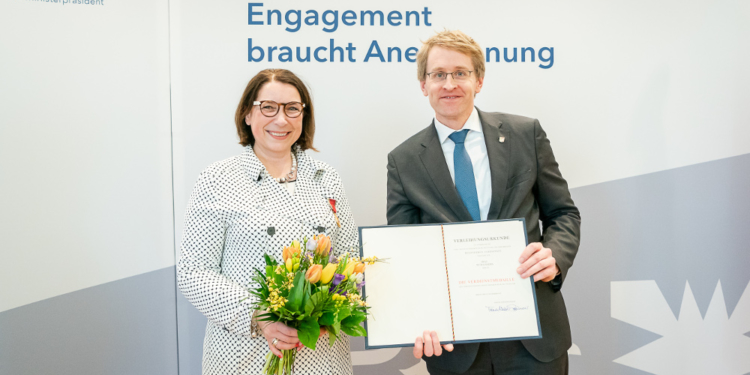 Bundesverdienstkreuz für Petra Harms