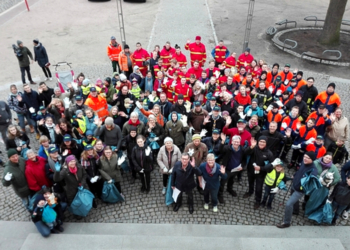Rege Beteiligung an der Ratzeburger Müllsammelaktion