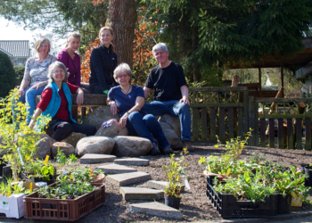 Jetzt können die Insekten kommen – die Brummelbrede ist bepflanzt!