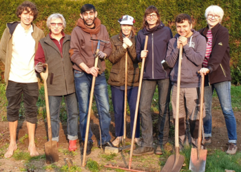 Garten der Vielfalt erwacht aus dem Winterschlaf
