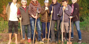 Garten der Vielfalt erwacht aus dem Winterschlaf