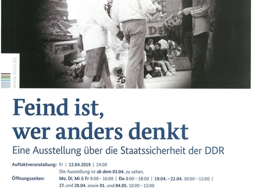‚Infiltrieren-Spionieren-Zersetzen‘ – Vortrag von Dr. Volker Höffer