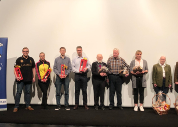 Der VfL Geesthacht ehrte erfolgreiche Sportler und Jubilare