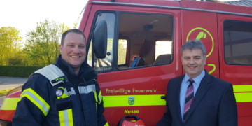 Zweiter Defi für die Feuerwehr Nusse