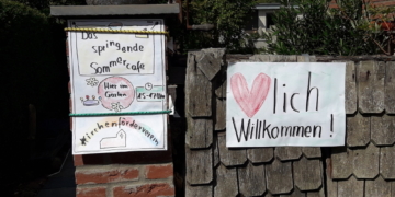 Springendes Sommercafé in Berkenthin