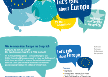 ‚Lassen Sie uns über Europa reden!‘