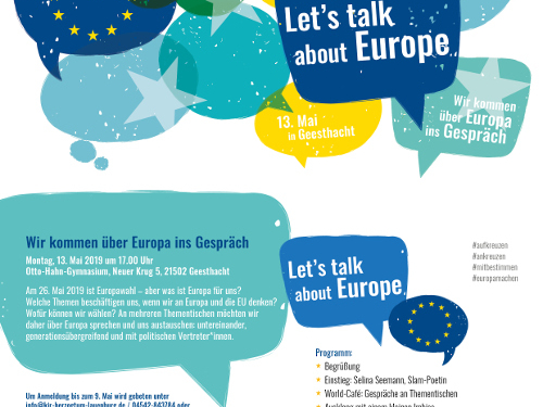 ‚Lassen Sie uns über Europa reden!‘