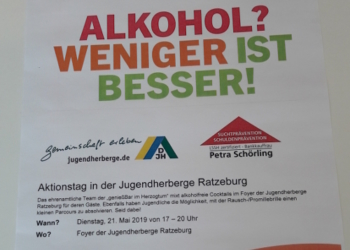 Aktionswoche ‚Alkohol? Weniger ist besser!‘