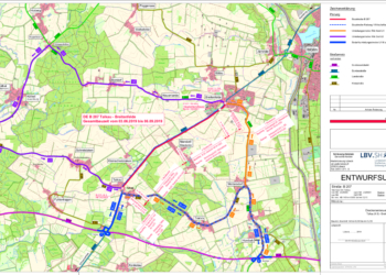B 207: Sanierung zwischen Talkau und Breitenfelde