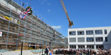 Richtfest am Berufsbildungszentrum Mölln